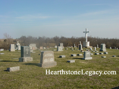 St. Mary's Catholic Cemetery near Higginsville, Missouri in Lafayette County, MO 01